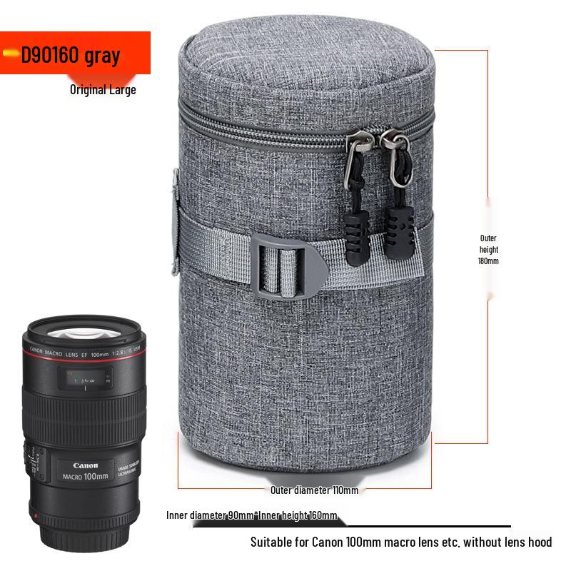 Waterproof Shockproof DSLR Camera Lens Storage Pouch