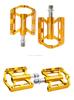 QIRUN Cross Bike Pedals, Ultra-Lightweight Aluminum Alloy Flat Pedals, Durable, Set of 2