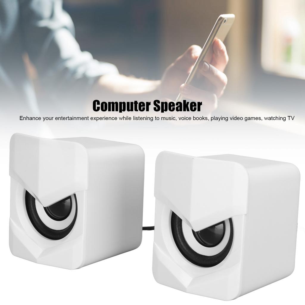 USB Wired Computer Speaker   Multimedia Desktop Speaker for PC Monitor Mobile Phone Laptop