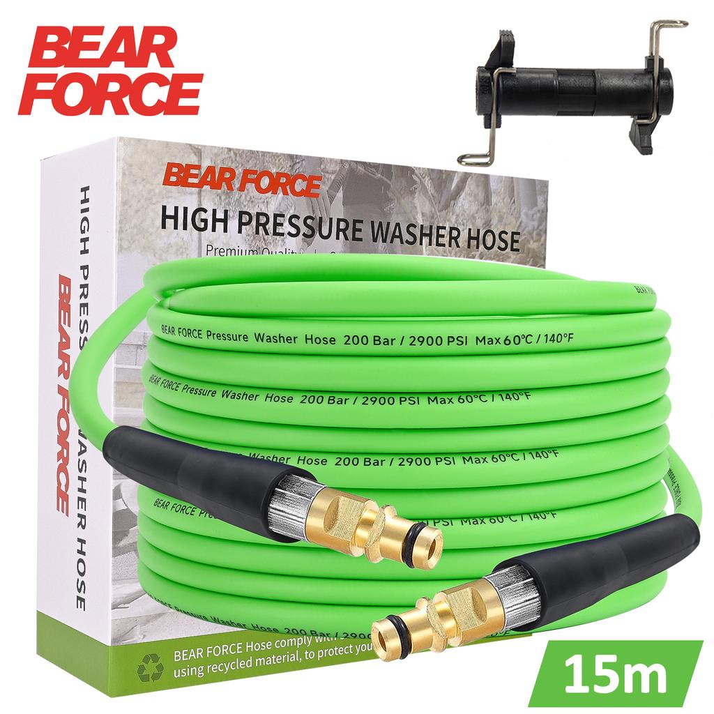 15m/50ft Pressure Washer Replacement Hose Super Flexible Hose 2900 PSI Kink Resistant Hose for Karcher K2-K7 Quick Connector