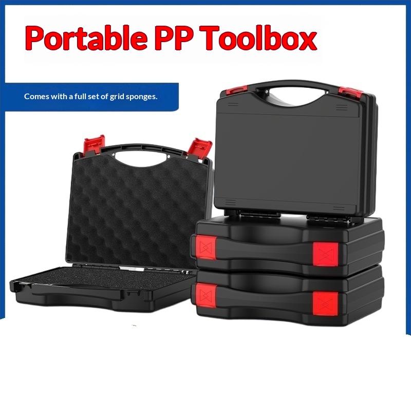 1Pcs Lightweight Plastic Storage Case Portable Multifunction Hardware Tool Box For Instruments Outdoor & Indoor Use