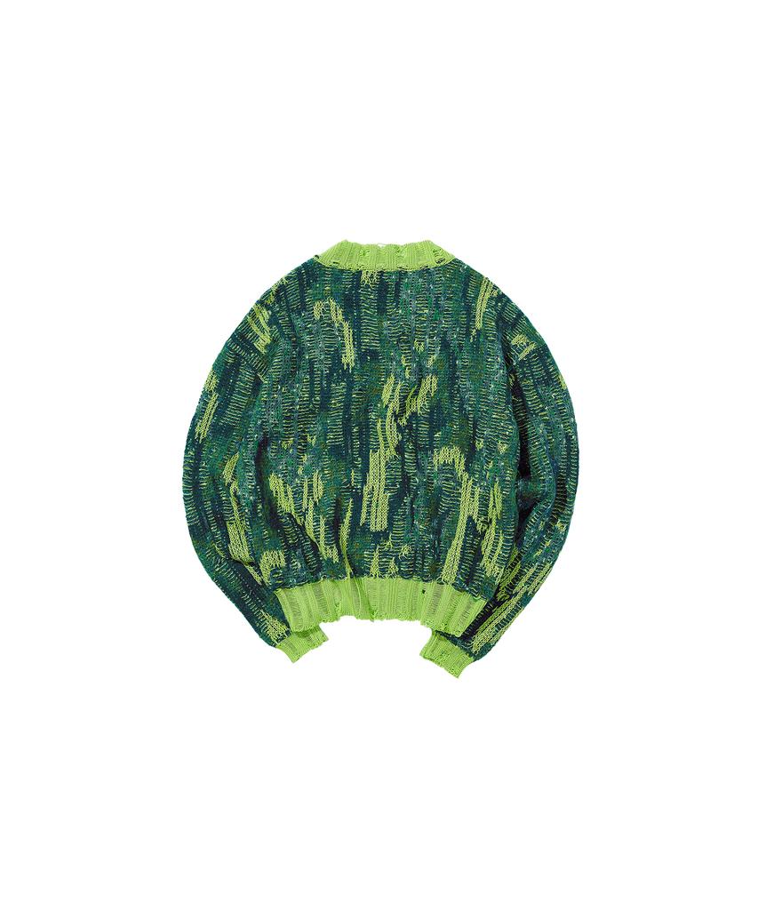 ADSB ANDERSSON BELL Saydon Spider V-Neck Sweater Atb861M(Multi)