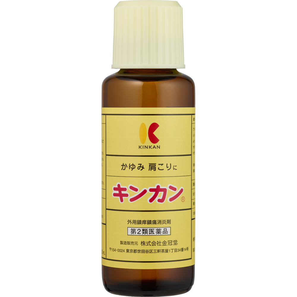 Kinkan-do Kinkan 120mL Liquid Preparations Insect Bites Indications: Insect Bites, Itching, Stiff Shoulders, Lower Back Pain, Bruises, Sprains Liquid