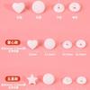 Seam-free Baby Button, Special Button for Baby Clothes, Hidden Button, Child Button, Child Nail Button, Resin Four-in-one Button