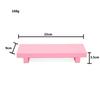 §Bandeja de Madera Soporte de Pedestal de Madera Tocador Jabón de Manos Vela Aromática Soporte de Almacenamiento Bandeja Soporte para Condimentos de Cocina Decoración del Hogar