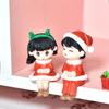 Table Decor Kids Gift Figurine Xmas Tree Drop Ornaments Hanging Pendants Christmas Decorations Santa Claus Doll Santa Figure