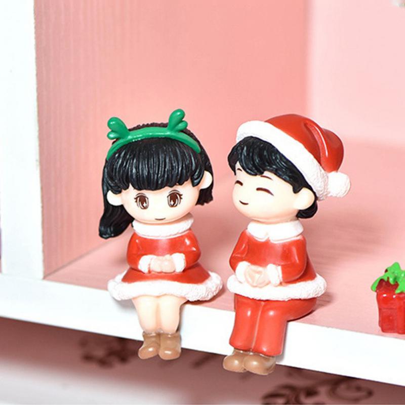 Table Decor Kids Gift Figurine Xmas Tree Drop Ornaments Hanging Pendants Christmas Decorations Santa Claus Doll Santa Figure