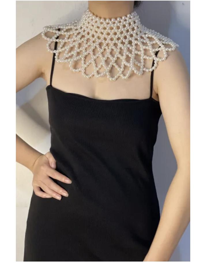 Sexy Accessoires Damen Bikini Perlen Brustkette Körperkette Schmuck Komplett Handgefertigt BH Mit Fransen Für Strand Nachtclub Taillenkette