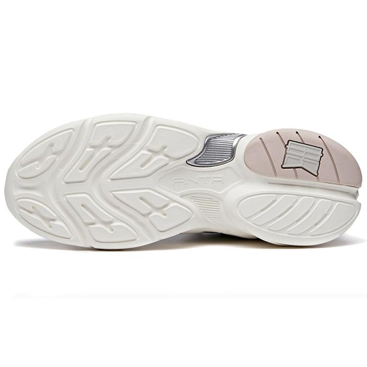 ANTA Chunky Sneakers Women's Low top Ivory White/Shade 1 Gray/Lotus Gray 122018882-5