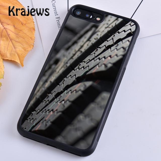 Car Tire Tyre Tread skin For iPhone 17 Air 16 Phone Case Cover 15 14 plus 12 pro max coque Shell Fundas