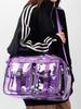 Women's 2025 Transparent PVC Backpack: Large Capacity, Waterproof Fashion Schoolbag