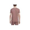 Adidas Originals Trefoil Logo Striped Short Sleeve T-Shirt Men Tops Dirty-Pink HM9326