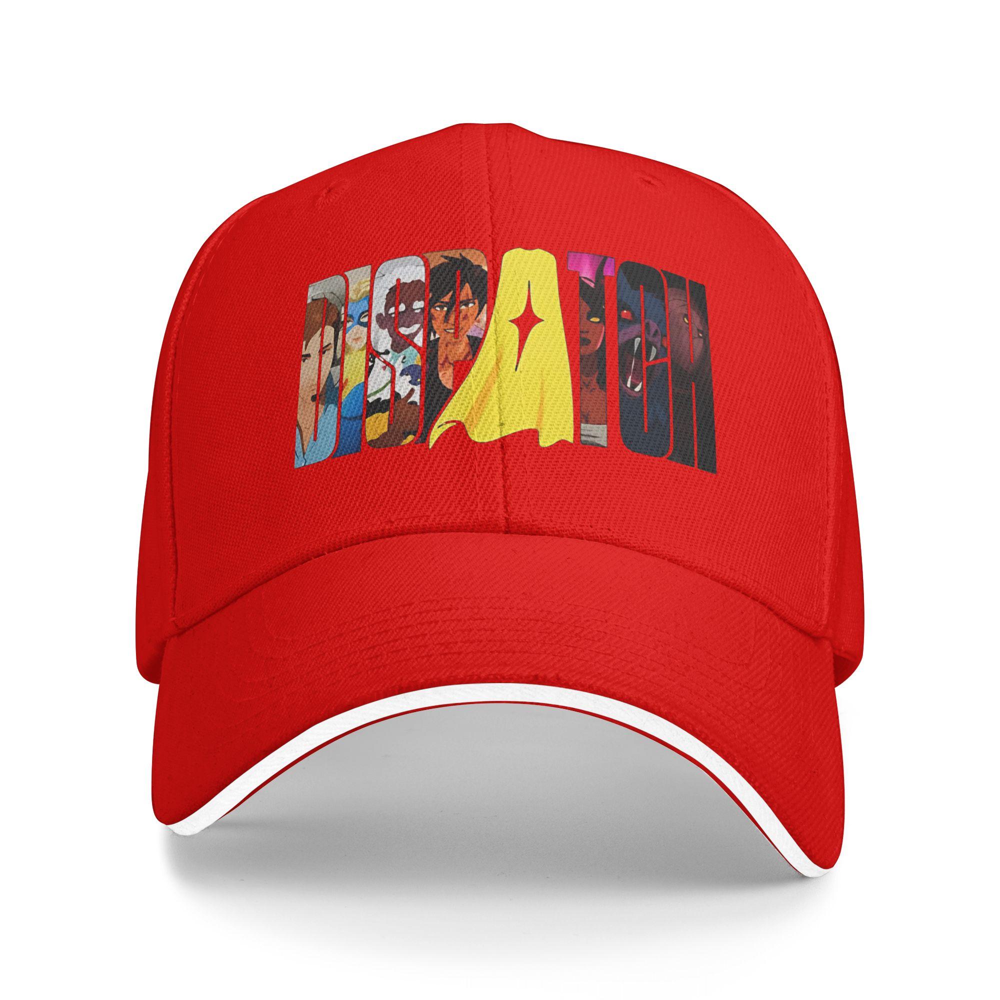 

Dispatch Game 2025 Lettering Caps For Men Women Trendy Baseball Cap Trucker Hat Daily Headewear Gift One Size