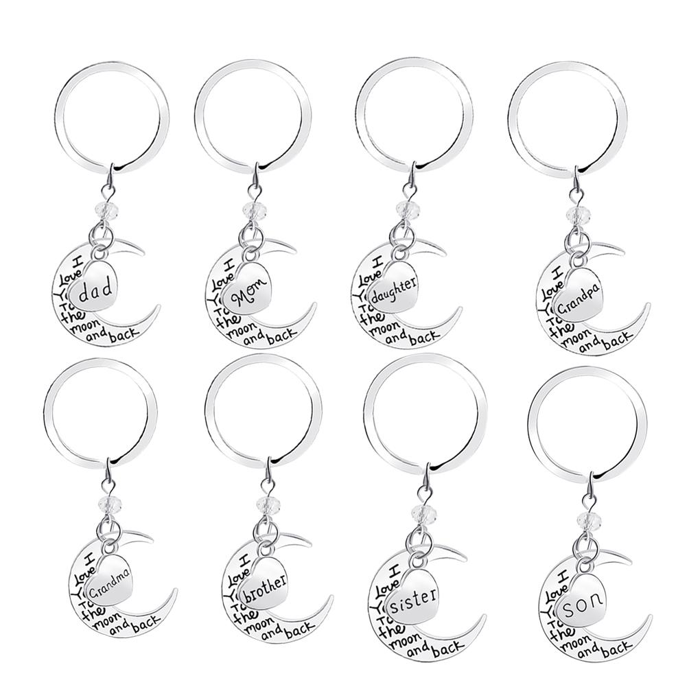 Key Chain Alloy Pendant Keyring Woman Key Holder Decor Key Party Wedding Gift