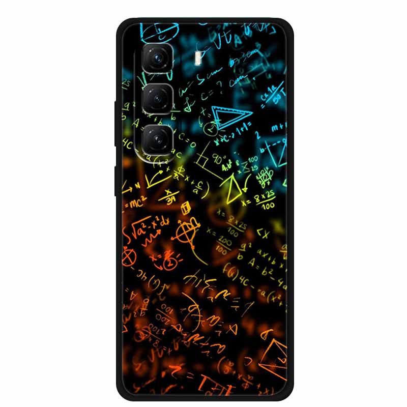 Phone Case For Infinix Hot 60 Pro 60 Pro Plus Elements Case Silicone Soft TPU Capa for Hot 60 Pro/60 Pro+ Protection Back Cover Hot 60 Pro