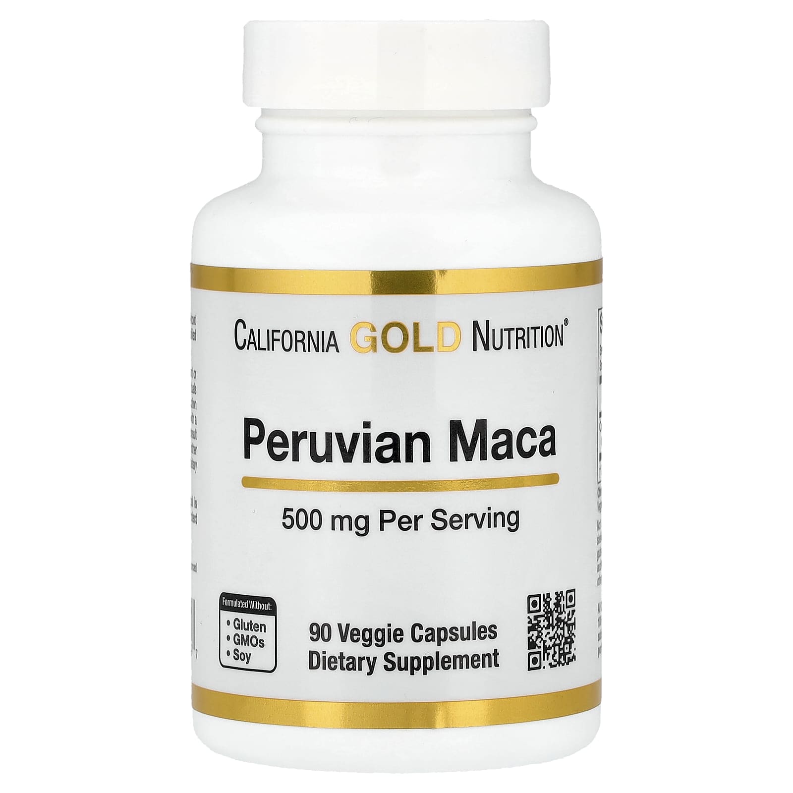 

Peruvian Maca, 500Mg, 90 Veggie Capsules