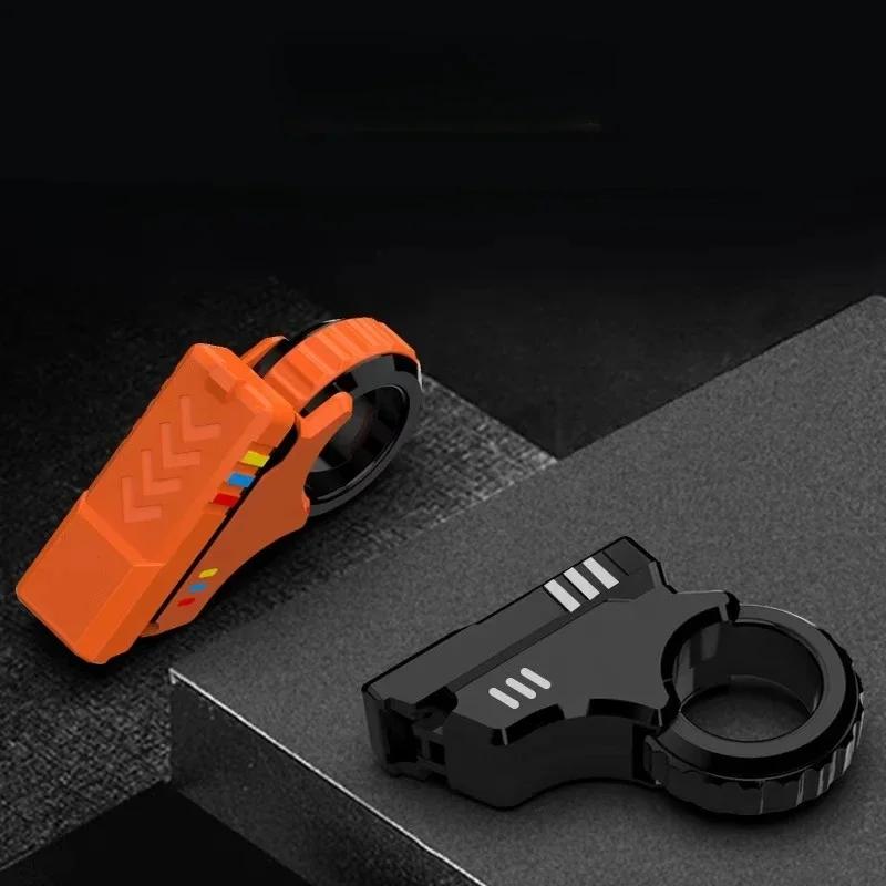 Rotary Finger Sliders Fidget Toys Office Pressure Relief Slider Ratchet Finger Fidget 3D Printed Fidegt Toys Fingertip Textured