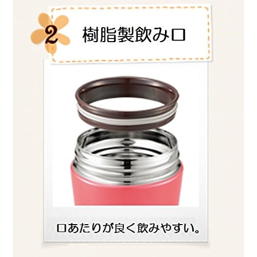 ZOJIRUSHI Stainless Steel Vacuum Insulated Food Jar Lunch Box Warm/Cold Wide Mouth 260ml Blue SW-GD26-AP