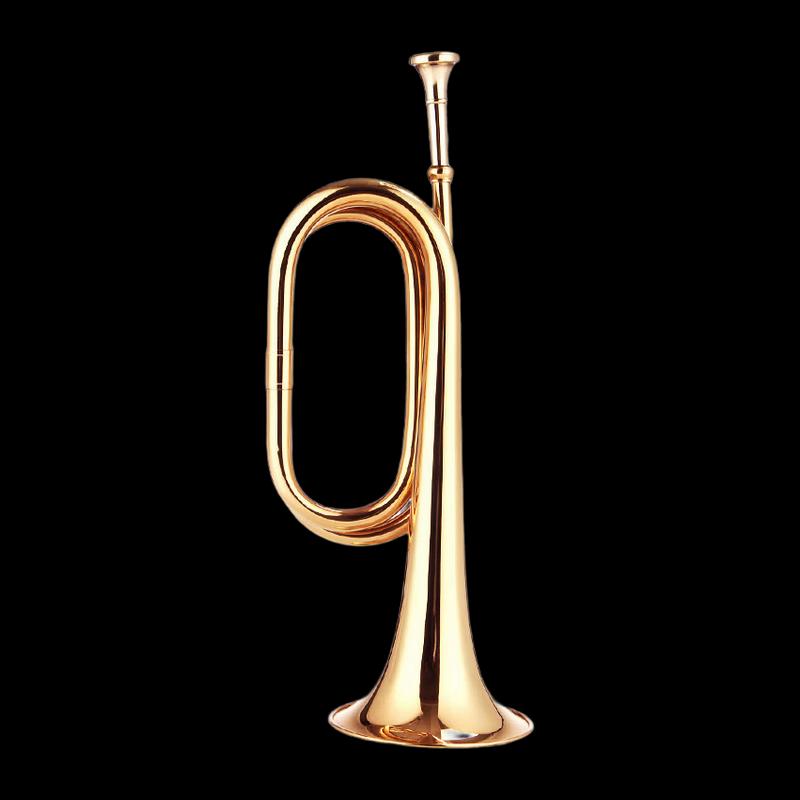 Brass Military Bugle