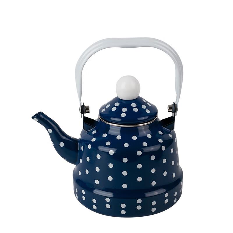 

Shangqi Enamel Polka Dot Cold Water Pot