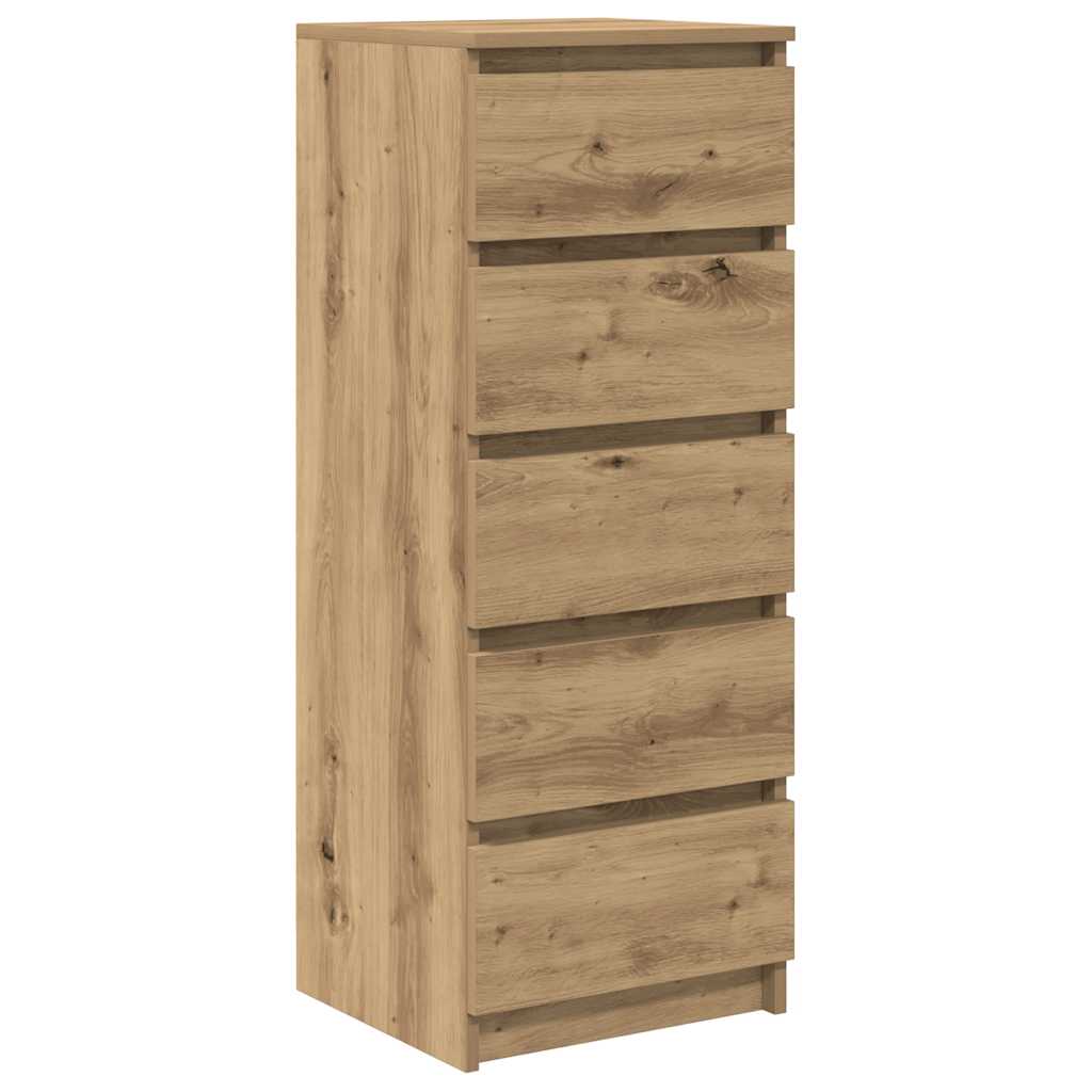 Sideboard with Drawers Artisan Oak 37.5 x 35 x 99 cm