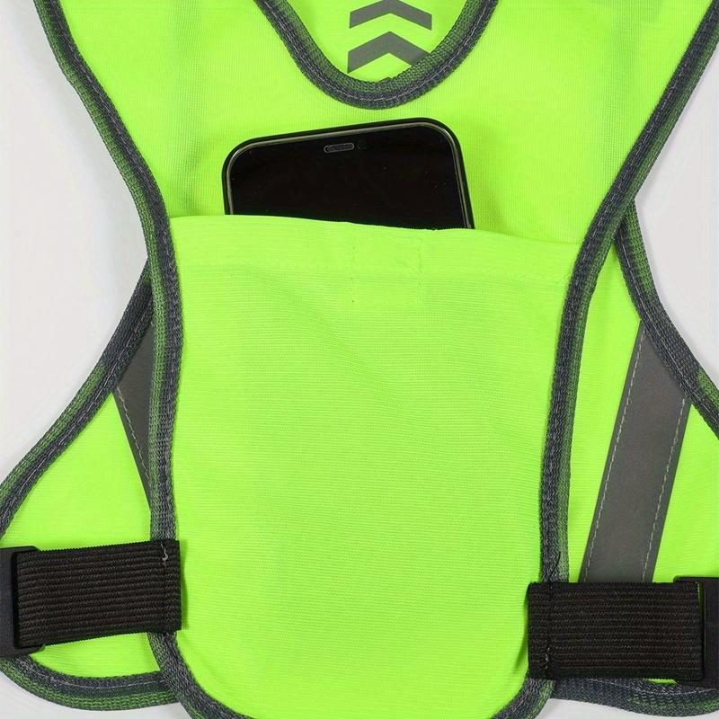 Motorrad-Sicherheitsjacke, sichtbare Warnweste, Arbeitskleidung, Nachtsicherheit, Laufen, Radfahren, Rennbekleidung, Verkehrsmantel