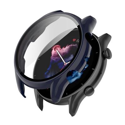 Smartwatch Screen Protector Case Smartwatch Case with Screen Protector for Amazfit GTR3 Blue