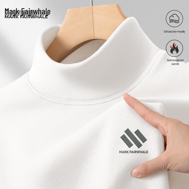 Mark Fairwhale Men's Thermal Semi-High Collar T-Shirt
