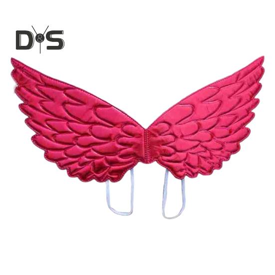 

Крылья ангела унисекс костюм аксессуар для взрослых и детей блестящие крылья для косплея реквизит для вечеринки на Хэллоуин сценическое представление красный
