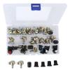 80Pcs Potentiometer B5K B10K B20K B50K B100K Linear Taper Set Kit with Knob for Audio Control