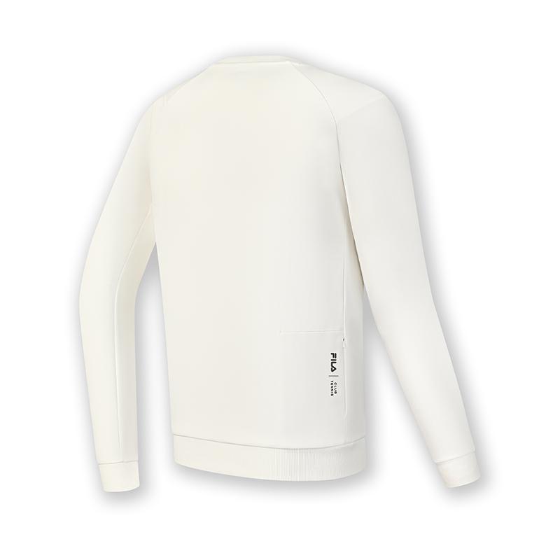 New FILA Sweatshirt Men's Starlight White A11M443202FWT