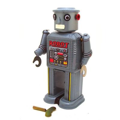 MS646 Tin Mechanical Robot Tintoy Adult Collection Toy Creative Gift Tin Toy