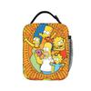 Cartoon The S-Simpsons College Lunch Bag  Funny Lunch Box For Men Travel Portable Cooler Bag Oxford Print Thermal Lunch Bags