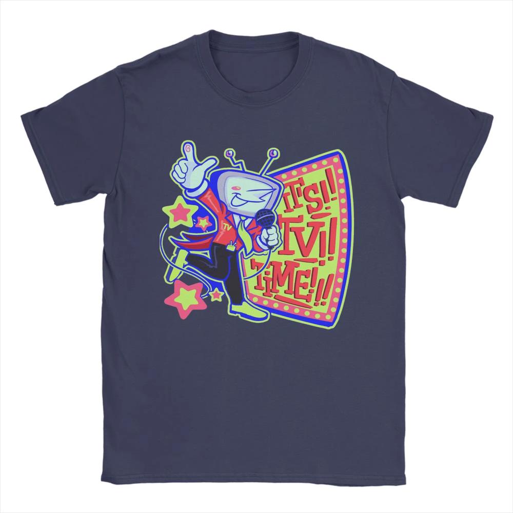 

Летняя мужская футболка Deltarune 3 Tenna It Is TV Time Женские футболки Хип-хоп Пляжные футболки Уличная одежда Свободные хлопковые топы Идея для подарка 4XL