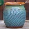 Retro Coarse Pottery Succulent Bonsai Floor Pot for Indoor Plants