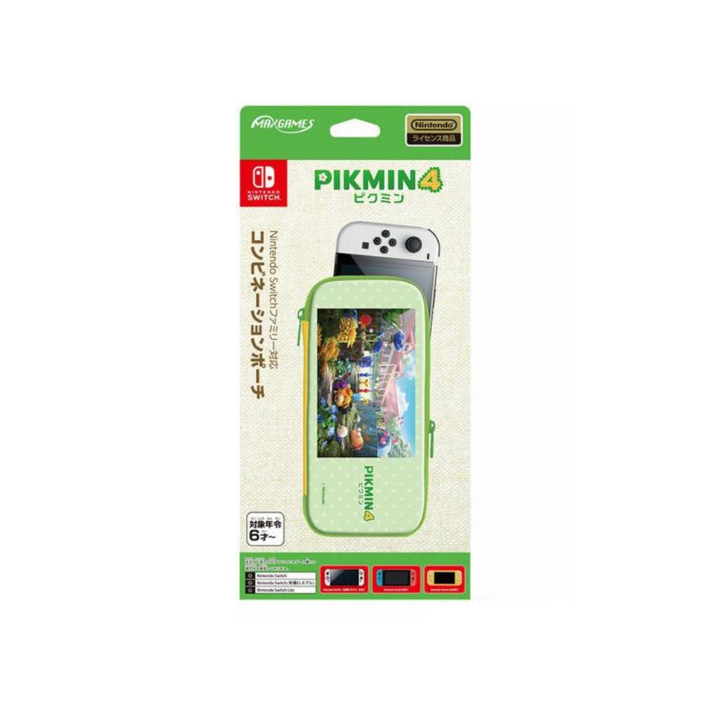 Max Games Combination Pouch for Nintendo Switch Family Pikmin 4 Design HEGP09PIK4  1 Piece