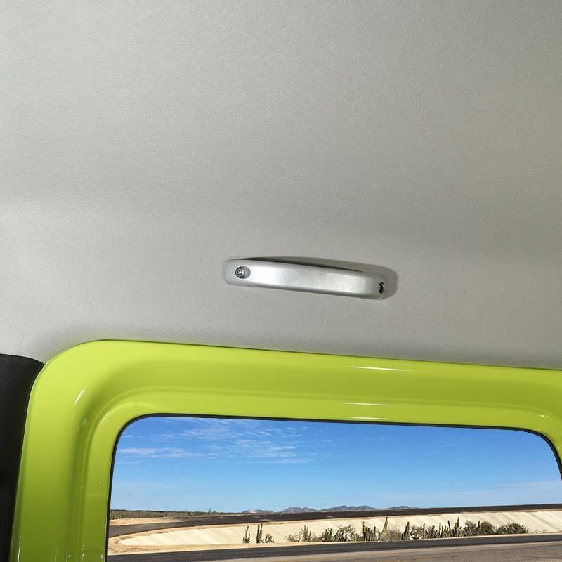Car Aluminum Alloy Top Grab Bar Handle Holder Bracket Mounting Fit For Suzuki Jimny 2010 Up Interior Accessories