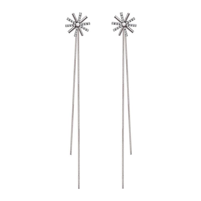 Suijue Jewelry Day Sunflower Earrings Earrings Pendant, Tassel Earrings Female Elegance