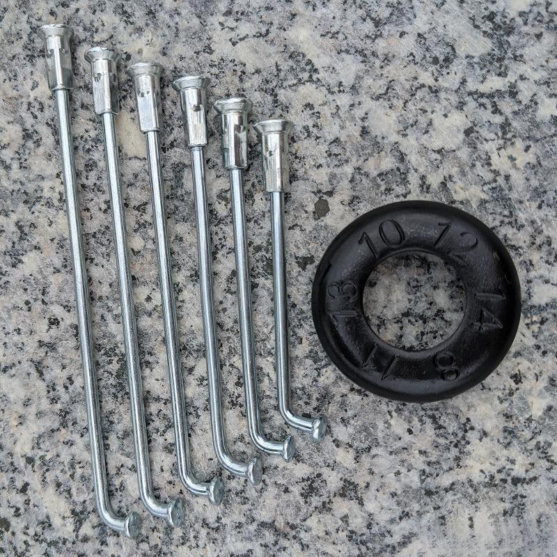 12G Stainless Steel Spokes for 26-Inch Electric Mountain Bike