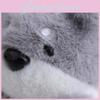 Adorable Porte-clés Peluche Chien et Chat Réversible Mignonne Poupée 10cm Avec Coton PP