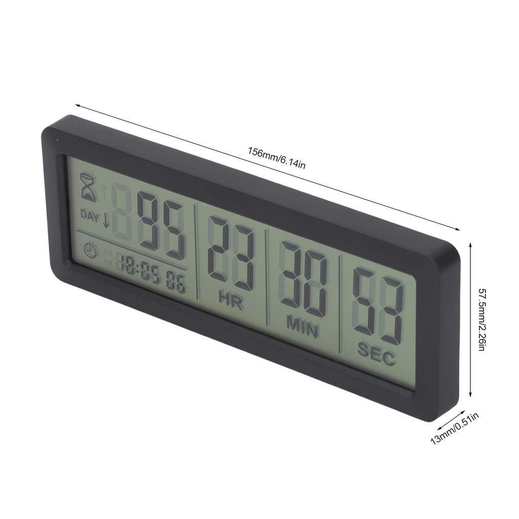 Digital Countdown Days Timer  Days Count Down Clock for Vacation Retirement Wedding Holiday Countdown Timer Electronic Clock