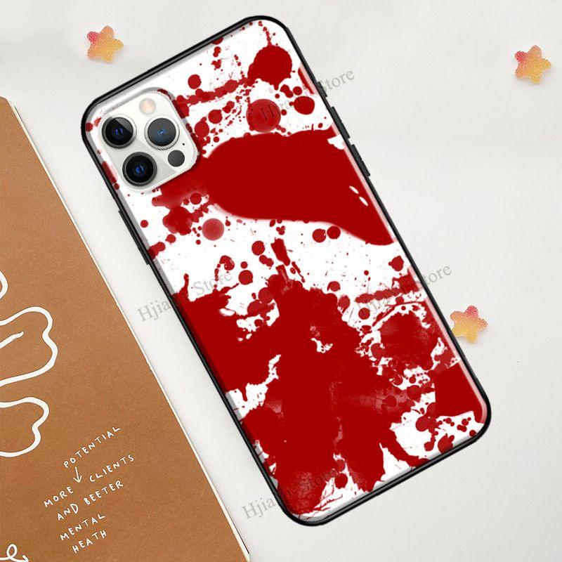 Bloody Blood Hand Case For iPhone 12 Pro Max 13 mini 6S 7 8 Plus SE 2020 Case For iPhone 11 Pro Max XS X XR