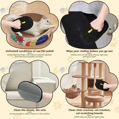 Fur Magnet Glove, 2025 Pet Hair Remover Glove, Reusable Antistatic Gloves, for Hair Removal and Beauty Purposes for Sofas, Used for Cleaning