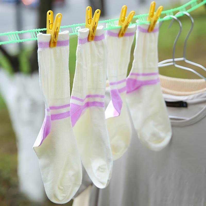 1PACK Thick and Bold Indoor and Outdoor Puncture-proof Clothesline, Windproof and Non-slip Clothesline