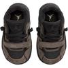 Travis Scott x Jordan Jumpman Jack Rutschfest Abriebfest Niedrig geschnittene Kleinkindschuhe Schwarz Braun FJ2852-204