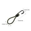 Camping Tent Rope Portable Awning Elastic Cord with Hook Stretch Ropes Fixing Fastener for Outdoor Climbing Fishing