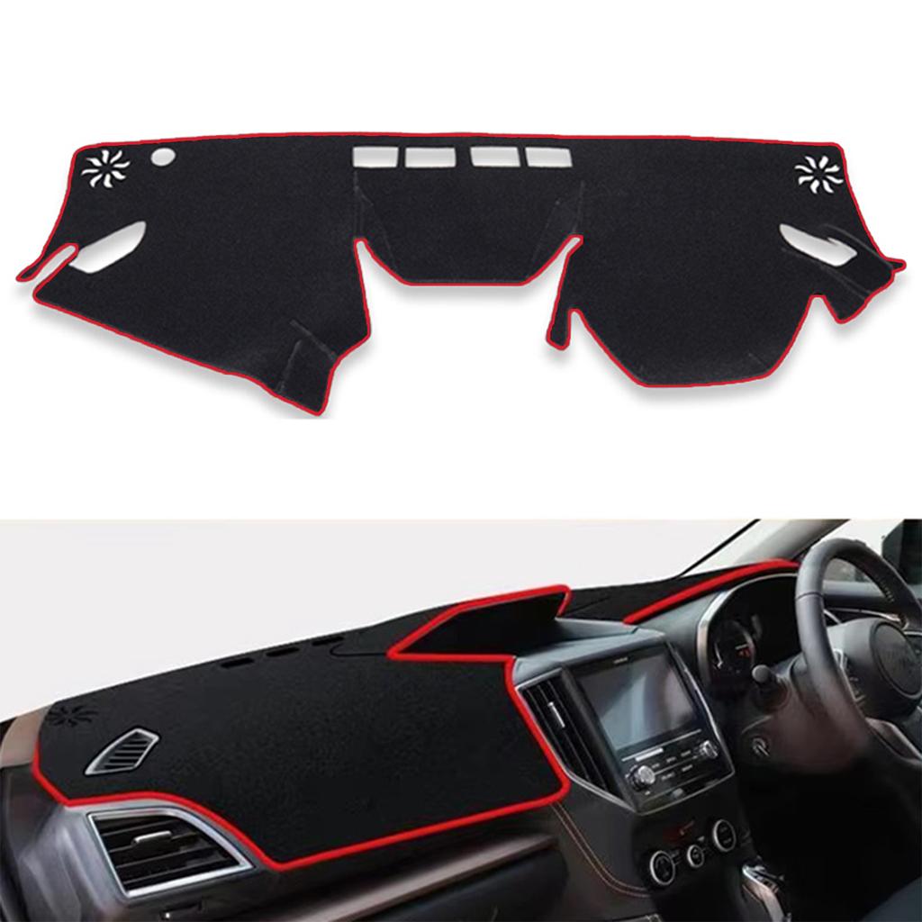Car Dashboard Mat for Subaru Impreza XV Crosstrek 2017 2018 2019 Sunshade Protective Carpet Dash Mat Dashmat