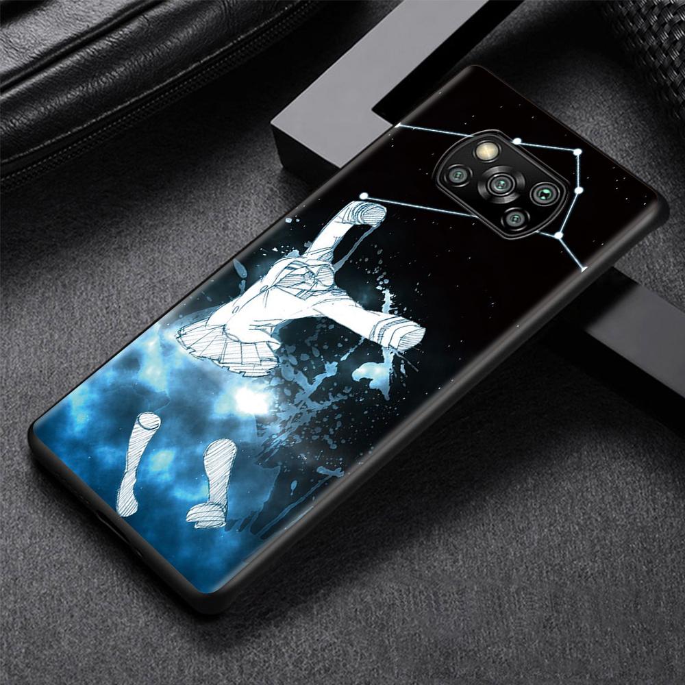 My Hero Boku No Hero Academia Case for Xiaomi Poco X3 NFC M3 M4 Pocophone F1 F3 Redmi Note 9s 9 8 10 Pro Black Soft Phone Cover