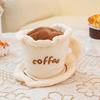 Afternoon Tea Plush Dessert Doll - Cute Food Ornament for Home Decor.