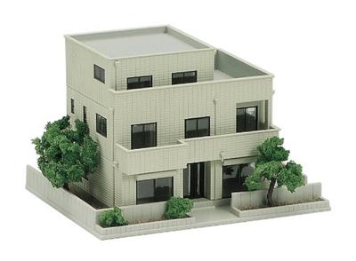 KATO N Gauge House Gray Railroad Model Supplies Two-family 23-405A